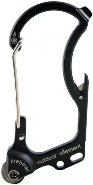 Outdoor Element Firebiner EDC Carabiner ODEF1BK