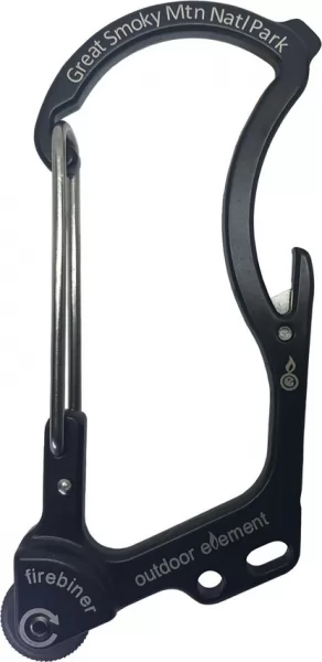 Outdoor Element Firebiner Survival Carabiner ODEF1GSBLK