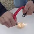 Outdoor Element Kodiak Survival Bracelet Red ODEKSBRL