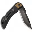 Outdoor Edge Small Chasm Lockback Brown knives OECHC25