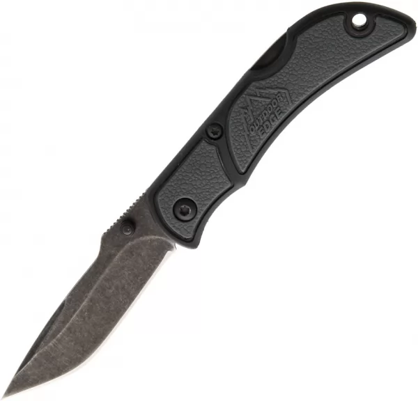 Outdoor Edge Chasm Lockback Small Gray knives OECHY25
