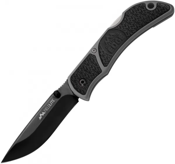 Outdoor Edge Field Lite Lockback Black knives OEFLK33C