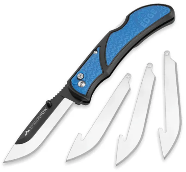 Outdoor Edge Razor Lite EDC Lockback Blue knives OERLU3040C