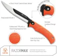 Outdoor Edge Razormax Orange knives OERMB20C