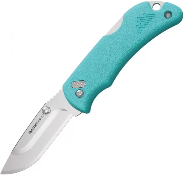 Outdoor Edge Razor Mini Lockback Teal knives OERMS222C