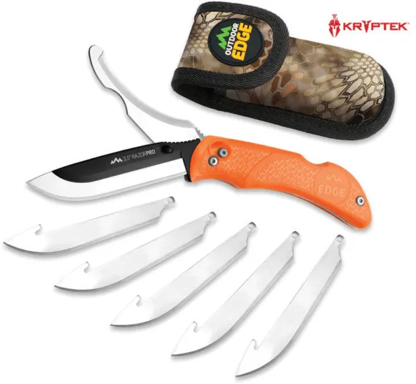 Outdoor Edge Razor Pro Orange knives OERO20C