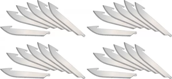 Outdoor Edge Drop Point Blades Pack of 24 knives OERR3524