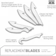 Outdoor Edge Combo Blade 6pk knives OERRC306