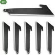 Outdoor Edge Utility Blade Pack 6 Black - OERRU30K6C