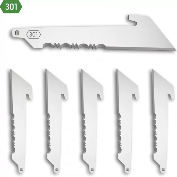Outdoor Edge Utility Blade Satin knives OERRUS306C