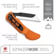 Outdoor Edge Razor Work Lockback Org knives OERWB3070C