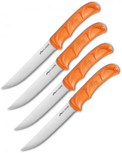 Outdoor Edge Wild Game Steak Knives Black knives OESTK4C