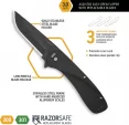 Outdoor Edge Razor VX1 Linerlock A-O Black knives OEVX130B