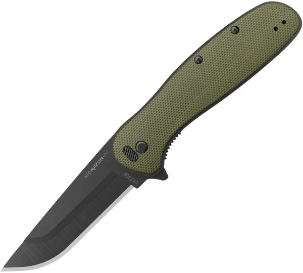 Outdoor Edge Razor VX2 Linerlock Green G10 knives OEVX230CC
