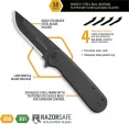Outdoor Edge Razor VX3 Linerlock A-O Black knives OEVX330A