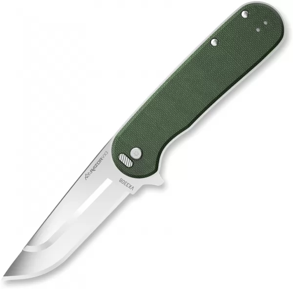 Outdoor Edge Razor VX3 Linerlock A-O Green knives OEVX330B