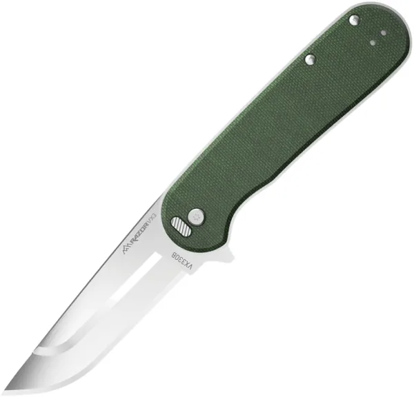 Outdoor Edge Razor VX3 Linerlock A-O Green knives OEVX330BC
