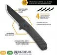 Outdoor Edge Razor VX4 Linerlock A-O CF knives OEVX430A