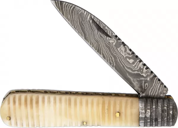 Old Forge Barlow Damascus Bone OF020