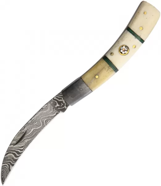 Old Forge Damascus Folder OF038