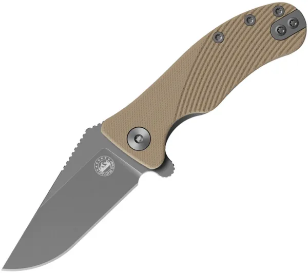 Off-Grid Gear Baby Rhino Linerlock Desert OGGBRDG