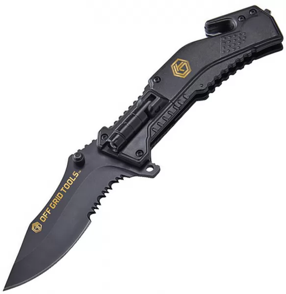 Off Grid Tools Survival Linerlock A-O OGTA35