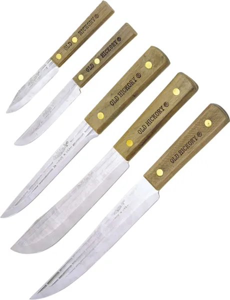 Old Hickory Kitchen Set knives OH705