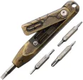 Oknife Otacle D1 Cracked Brass - OKNOTACLED1CB