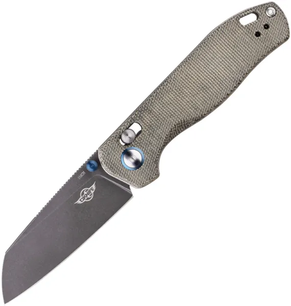 Oknife Rubato 2 Rail Lock Micarta OKNRUBATO2ODGMT