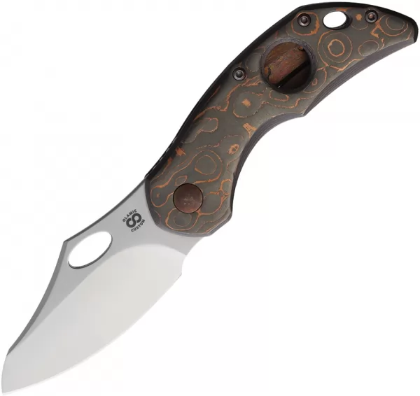 Olamic Cutlery Busker Framelock Camo Copper OL356