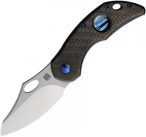 Olamic Cutlery Busker Framelock Twill CF OL692