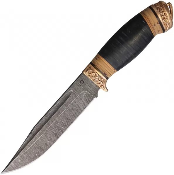 Olamic Cutlery Voykar HT Damascus Birch Bark OL96173
