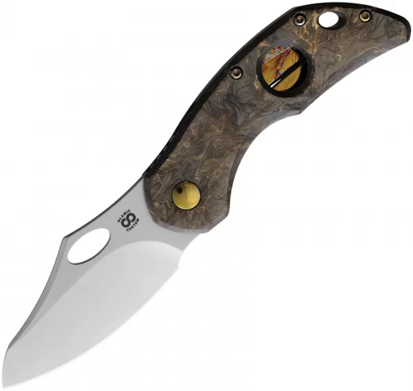 Olamic Cutlery Busker Framelock Gold CF OL982