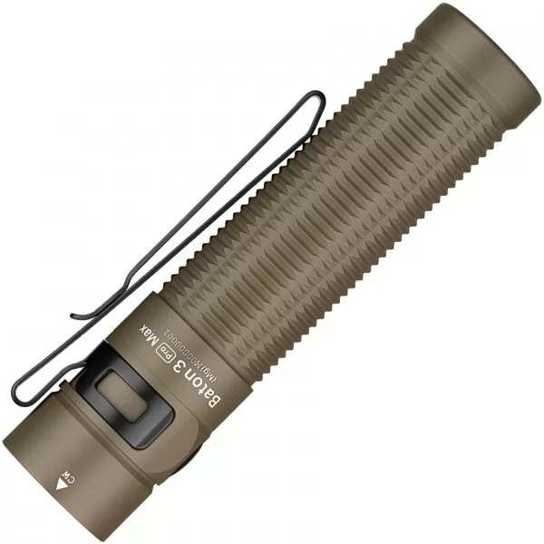 Olight Baton 3 Pro Max Flashlight Tan OLTBATON3MXLDT