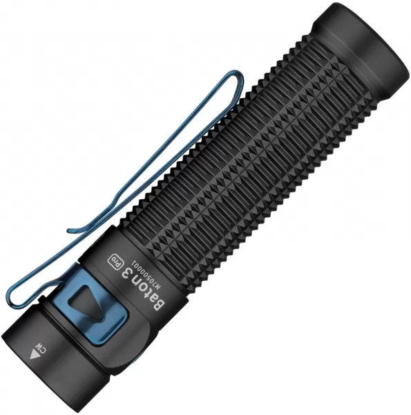 Olight Baton 3 Pro Flashlight Black OLTBTN3PROBKCW