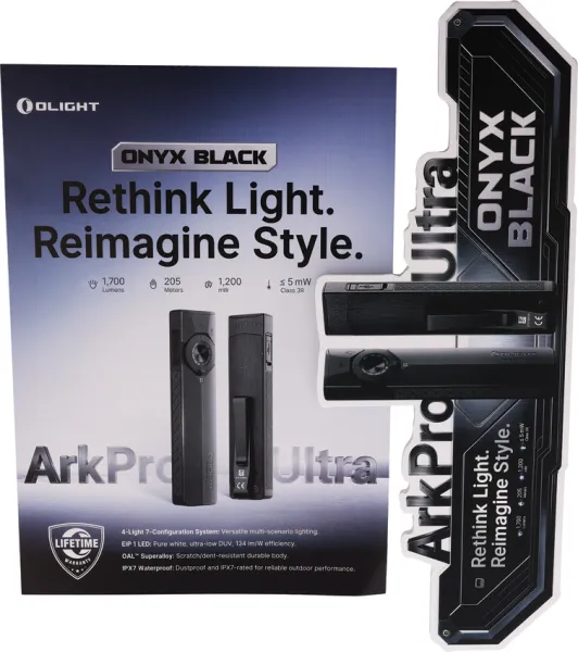 Olight ArkPro Ultra Foam Display OLTGIFTARKPROUL