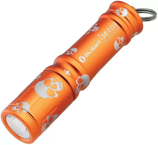 Olight i3E Keychain Light Org Skull OLTI3EOS