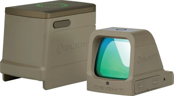 Olight Osight Gun Sight Green FDE OLTOSIGHTGNFLDK