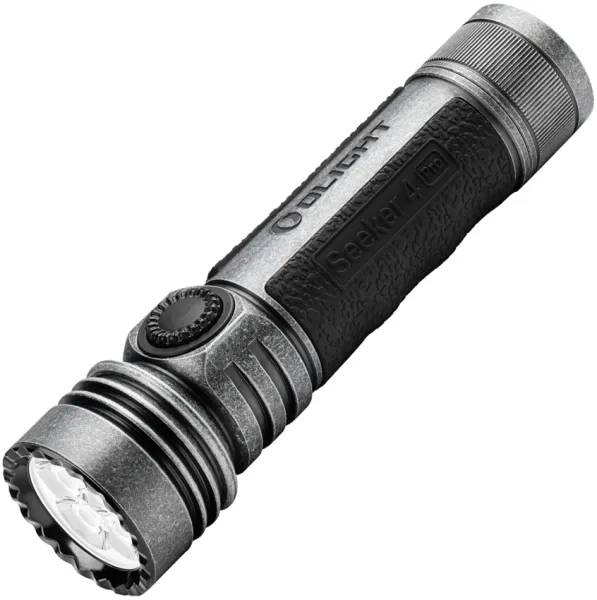 Olight Seeker 4 Pro Flashlight Silver OLTSKR4PROSVPTB