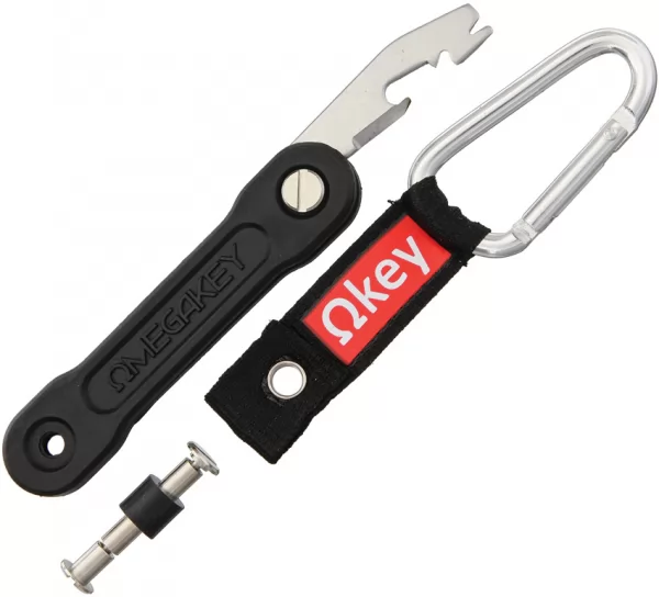 OMEGAKEY Key Organizer Lifesaver Black OMG02B