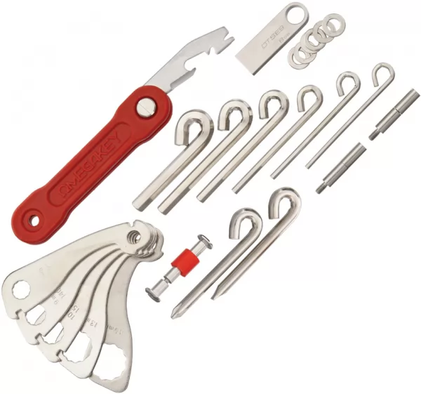 OMEGAKEY On-The-Road Multi-Tool Red OMG04R
