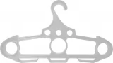 Ontario Jericho Bear Back Hanger White - ON0400WHT
