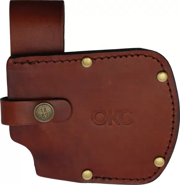 Ontario Hatchet Brown Leather Sheath knives ON203715