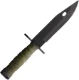 Ontario M-9 Combat Knife Green No Saw knives ON6221