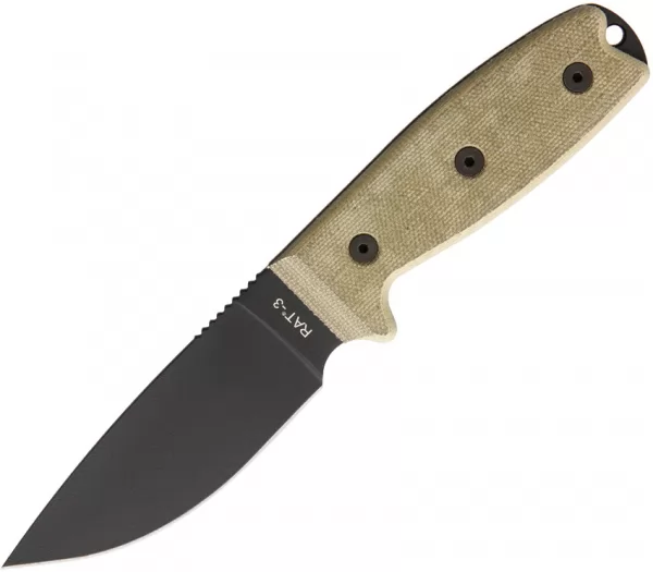 Ontario RAT-3 w-Nylon Sheath knives ON8665