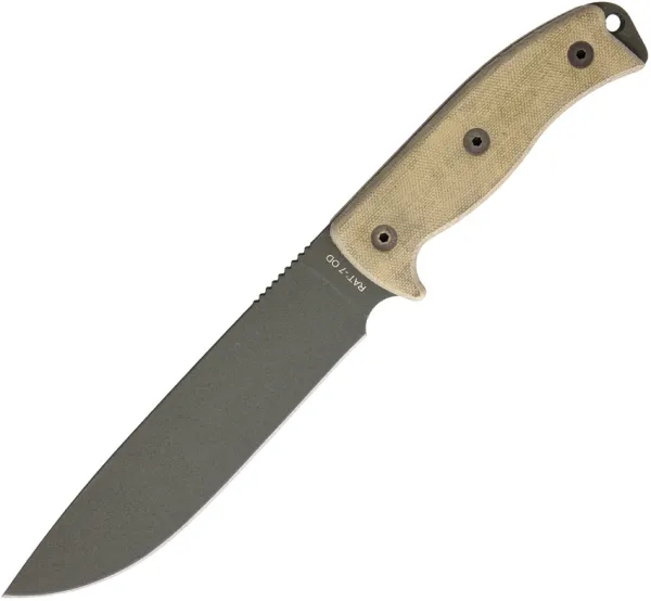 Ontario RAT-7 OD Green knives ON8692