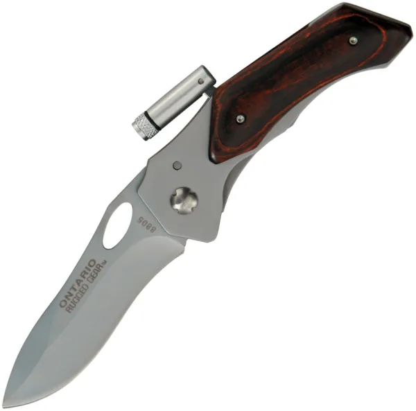 Ontario Map Light Framelock knives 8805