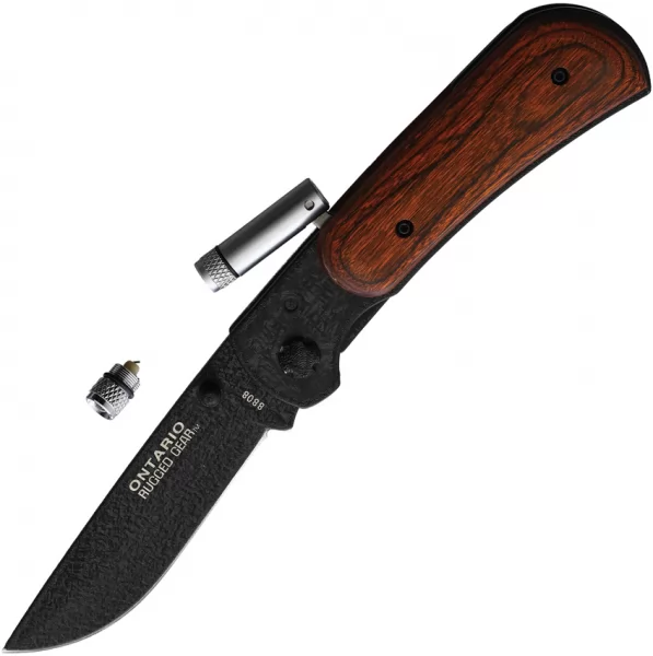 Ontario Map Light Linerlock knives ON8808