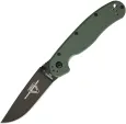 Ontario RAT II Linerlock OD Green D2 - ON8830OD