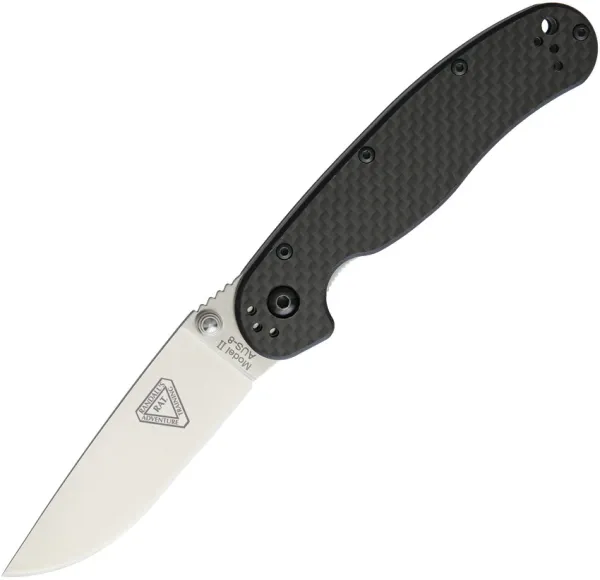 Ontario RAT II Linerlock Carbon Fiber knives ON8836